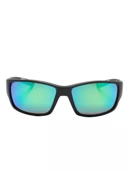 Maui Jim солнцезащитные очки Local Kine в квадратной оправе, черный