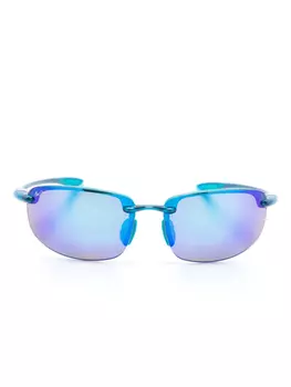 Maui Jim солнцезащитные очки в оправе 'кошачий глаз', синий