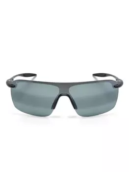 Maui Jim солнцезащитные очки в прямоугольной оправе, черный