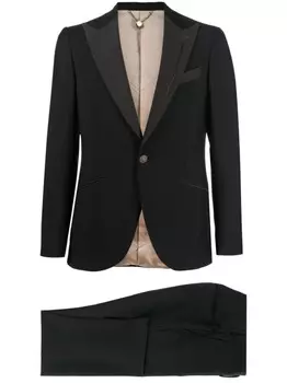 Maurizio Miri костюм-двойка с однобортным пиджаком, черный