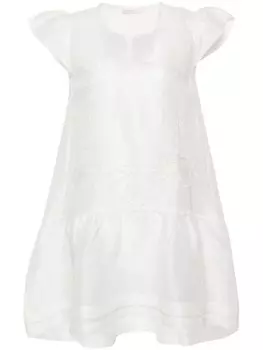 MAURIZIO MYKONOS платье миди, белый