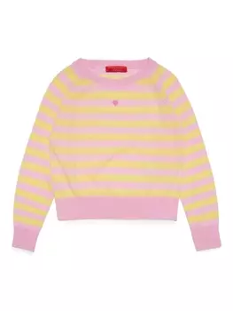 Max&Co. джемпер в полоску, розовый