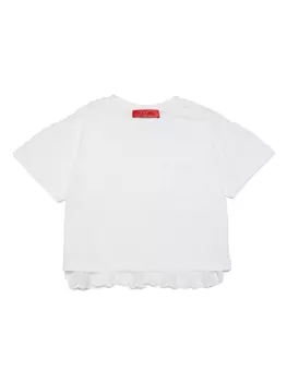 Max&Co. футболка с кружевом, белый