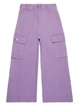 MAX&Co. Kids брюки широкого кроя, фиолетовый
