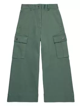 MAX&Co. Kids брюки широкого кроя, зеленый