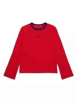 MAX&Co. Kids футболка с логотипом, красный