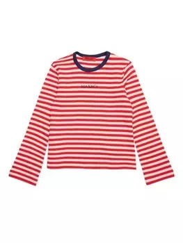 MAX&Co. Kids футболка в полоску, красный