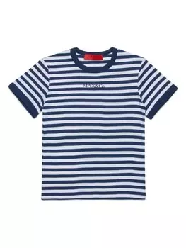 MAX&Co. Kids футболка в полоску, синий
