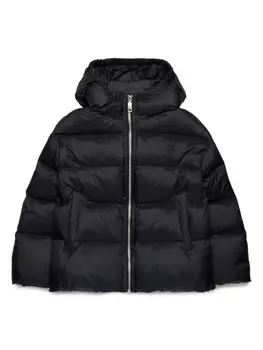 MAX&Co. Kids пуховик с капюшоном, черный