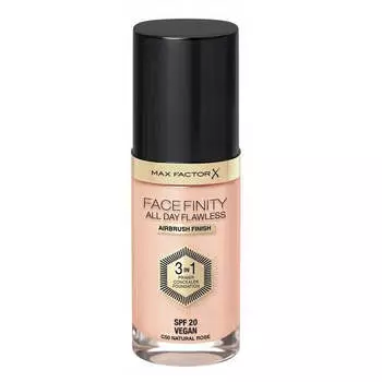 Max Factor Facefinity All Day Flawless 3in1 Liquid Foundation C50 Natural Rose 30мл