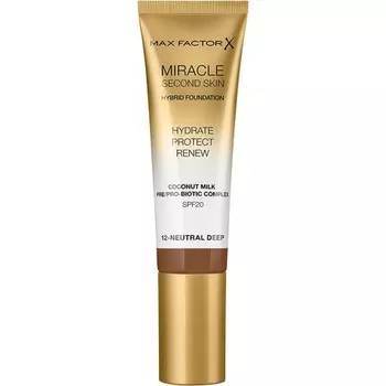 Max Factor Miracle Second Skin Hydrating Foundation Neutral Deep 30мл