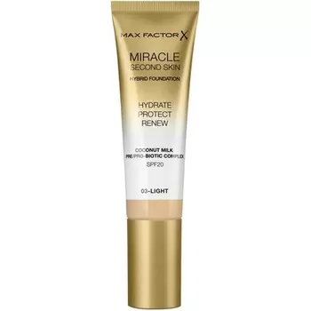 Max Factor Miracle Touch Second Skin Light 30мл.
