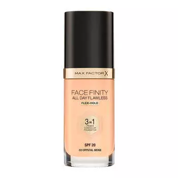 Max Factor Жидкая тональная основа Facefinity All Day Flawless 3 в 1 033 Crystal Beige 30 мл