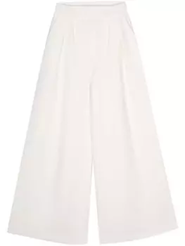 Max Mara брюки с логотипом, нейтральный цвет