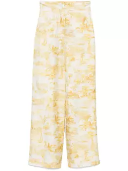 Max Mara брюки Zeus, желтый