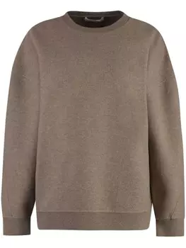 Max Mara джемпер с приспущенными рукавами, коричневый