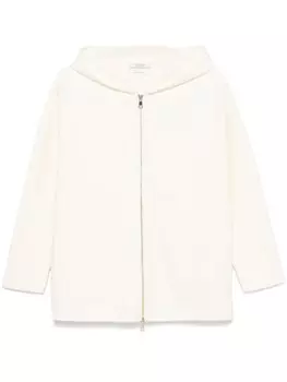 Max Mara флисовая куртка, белый