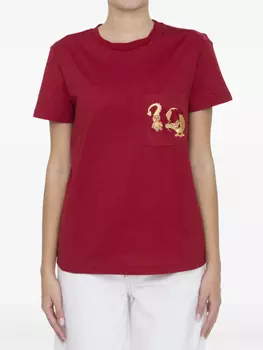 Max Mara футболка Elmo, красный