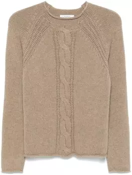 Max Mara кашемировый свитер, коричневый