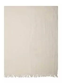 Max Mara льняной шарф, белый