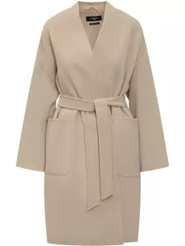 Max Mara пальто Eris, нейтральный