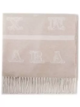 Max Mara платок Stola Foulard, белый