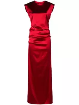 Max Mara реа платье, красный