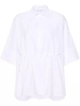 Max Mara рубашка March с кулиской, белый