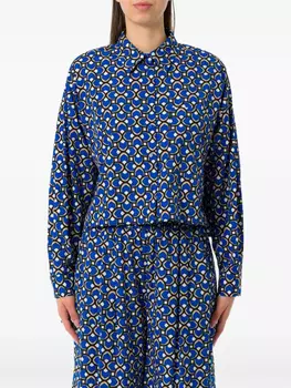 Max Mara рубашка Ragtime, синий