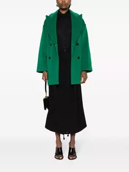 Max Mara рубашка с длинными рукавами, черный