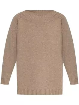 Max Mara свитер Радамеса, коричневый