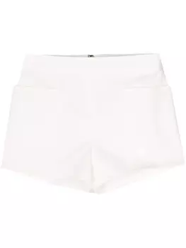 Max Mara твиловые шорты мини, белый