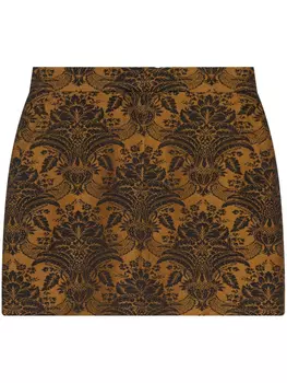 Max Mara юбка мини Pomezia, коричневый