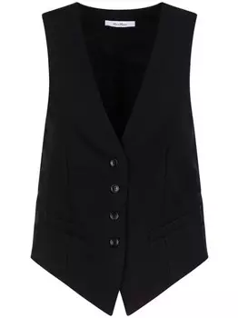 Max Mara жилет Kiwi, черный