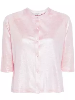 Max & Moi кардиган с блестками, розовый