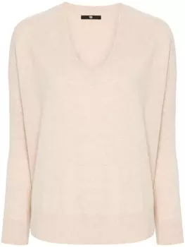 Max & Moi кашемировый пуловер Stella, нейтральный цвет