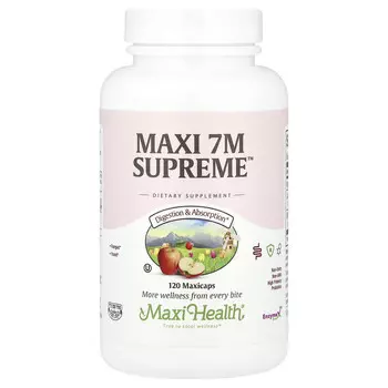 Maxi Health, Maxi 7M Supreme , 120 капсул Maxicap