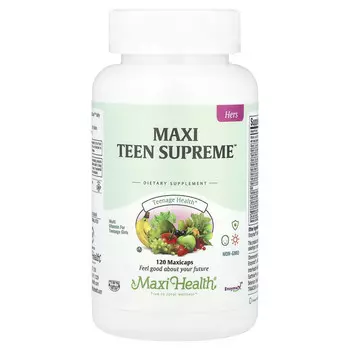 Maxi Health, Maxi Teen Supreme , для нее, 120 капсул