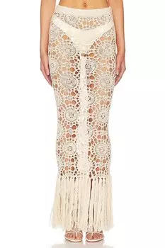 Макси-Юбка luanne Tularosa, бежевый