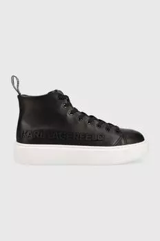 Кроссовки Karl Lagerfeld Maxi Kup, черный/белый