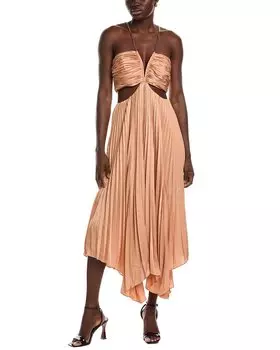 Макси-платье AIIFOS Evie, коричневый