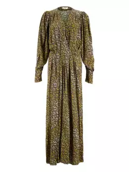 Макси-платье Aissa MARANT TOILE, коричневый