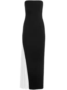 Макси-платье alice + olivia retha, черный