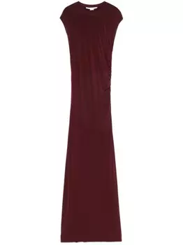Макси-платье без рукавов Stella McCartney, красный