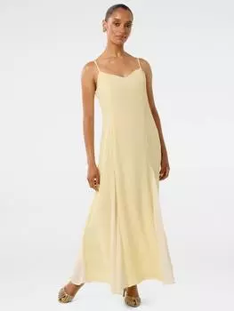 Макси-платье dahlia godet Forever New, цвет Daffodil/Cream