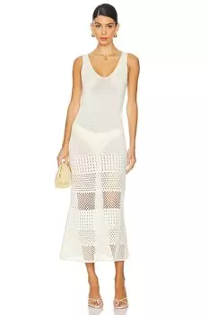 Макси-Платье ensenada Escvdo, белый