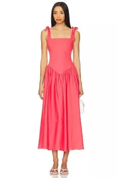 Макси-платье Harlow Peixoto, sunkist coral