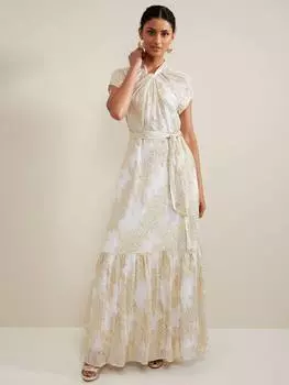 Макси-платье kerena shimmer Phase Eight, разноцветный