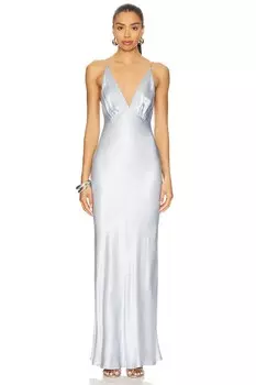 Макси-платье "Лунный танец" от Bec + Bridge, dusty blue