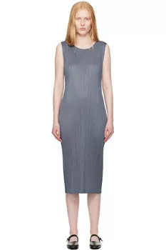 Макси-платье Monthly Colors May Pleats Please Issey Miyake, мультиколор